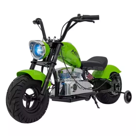 Motorcycle Chopper Warrior Art.260379 Green Powerful 12v kids ride on/moto