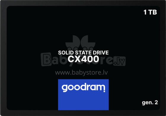 Goodram CX400 gen.2 2.5" 1024GB Serial ATA III 3D TLC NAND