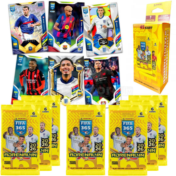 PANINI FIFA365 ADRENALYN XL 2026 45 KART