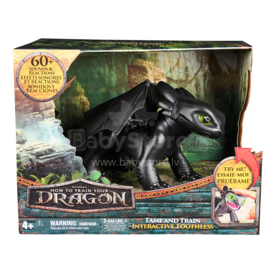 DRAGONS intecative figure Interactive Toothless dragon