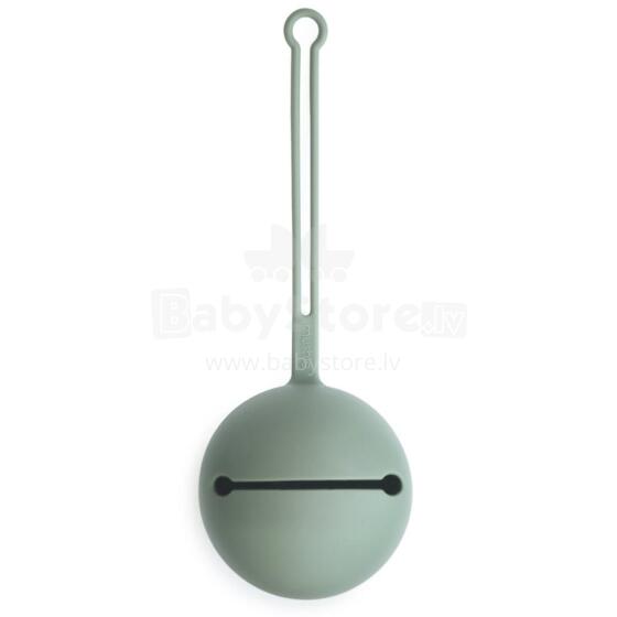 Mushie Pacifier Case Art.2255031 Cambridge Blue Футляр для хранения пустышек