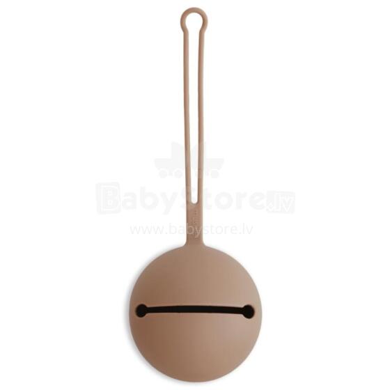 Mushie Pacifier Case Art.2255130 Pale Taupe Kastīte knupišiem
