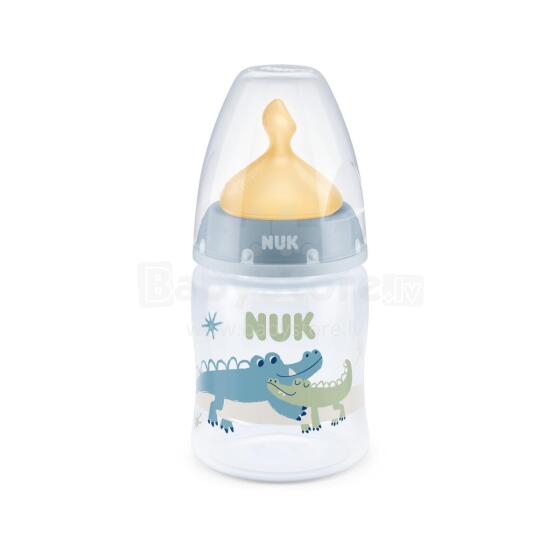 Nuk First Choice  Art.260752 Temperature controlled bottle with latex teat, 150 ml (0-6 months) size M (for formula)