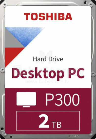 HDD|TOSHIBA|P300|2TB|SATA 3.0|256 MB|7200 rpm|3,5"|HDWD320UZSVA