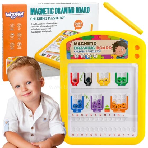 WOOPIE Magnētiskā Zīmēšanas Dēlis Montessori