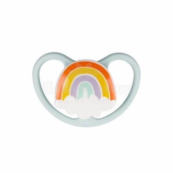 445357 SILICONE PACIFIER SPACE RAINBOW 0-6 1PC 563065, 10730331