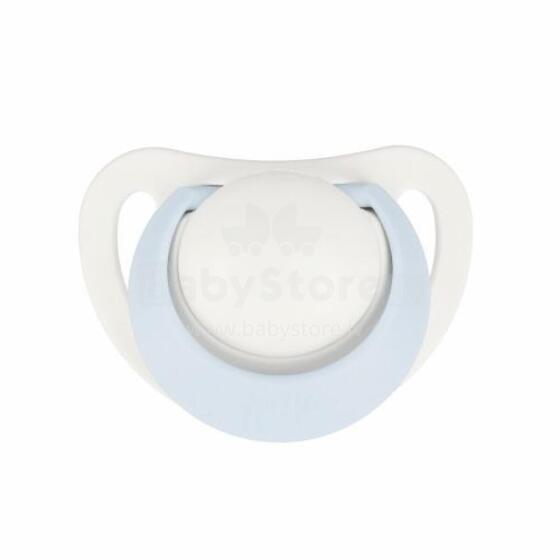 450085 SILICONE PACIFIER STAR 0-6 1PC 573376, 10726069 BLUE