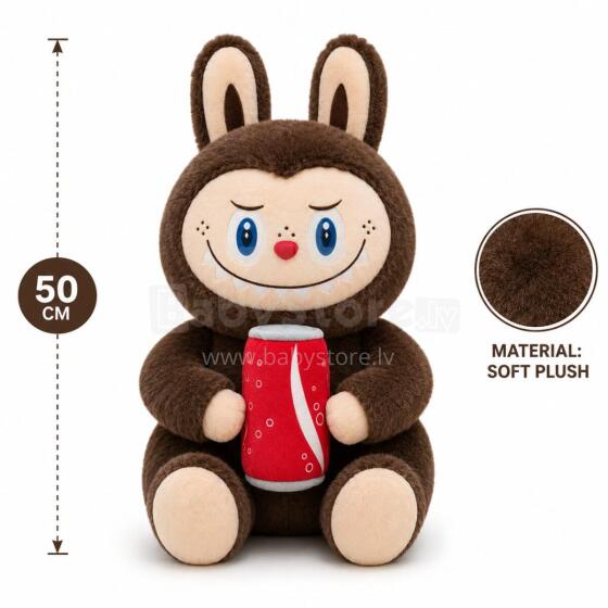 Labubu Monster Toy Art.B-0324  High quality soft plush toy Labubu, 50 cm