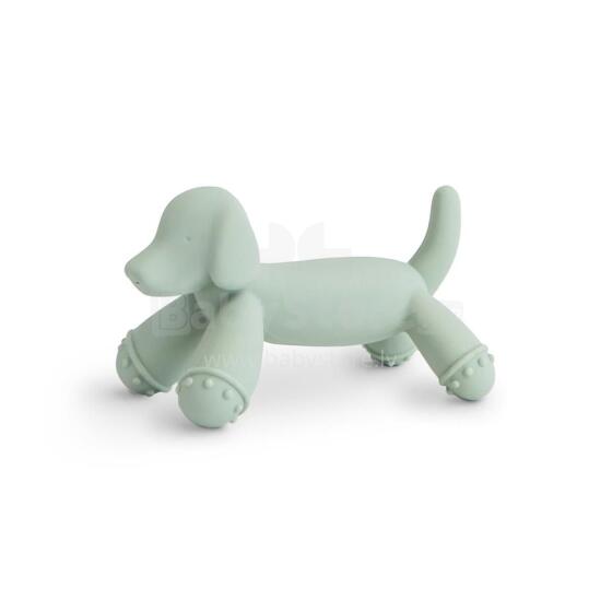 Mushie  Figurine Silicone Teether Dog Art.101572 Силиконовая погремушка (100% натуральная)