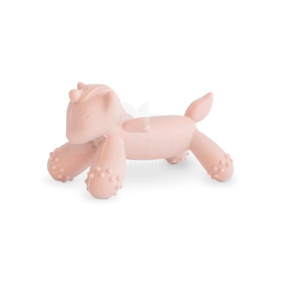 Mushie  Figurine Silicone Teether Unicorn Art.101912 Augstākas kvalitātes - silikona grabulis (100% dabisks)