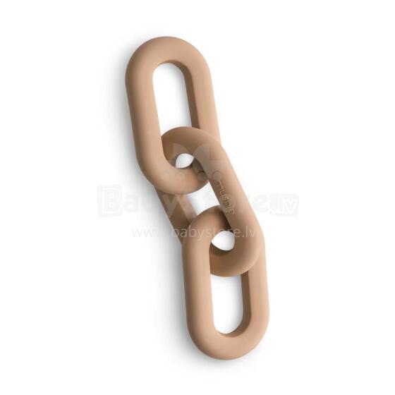 Mushie  Silicone  Teether Links Art.101272 Силиконовая погремушка (100% натуральная)