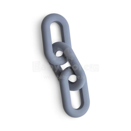 Mushie  Silicone  Teether Links Art.101270 Силиконовая погремушка (100% натуральная)