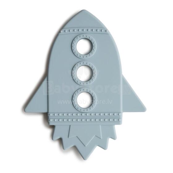 Mushie  Silicone Teether Rocket Art.2560455 Силиконовая погремушка (100% натуральная)