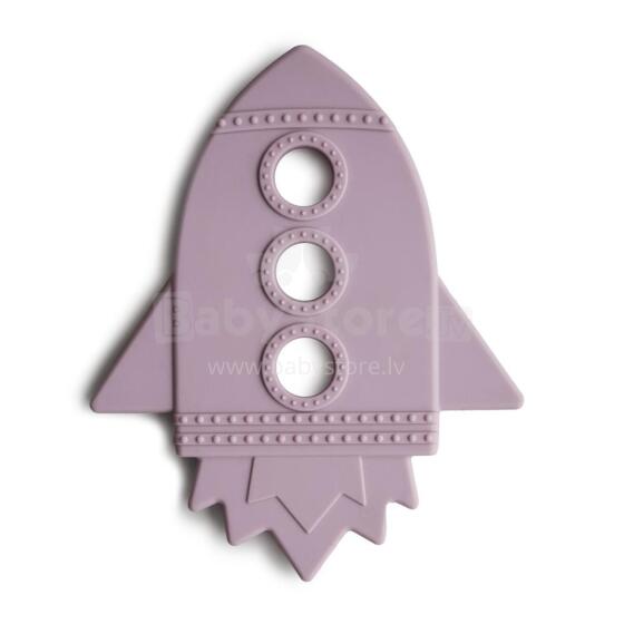 Mushie  Silicone Teether Rocket Art.2560456 Силиконовая погремушка (100% натуральная)