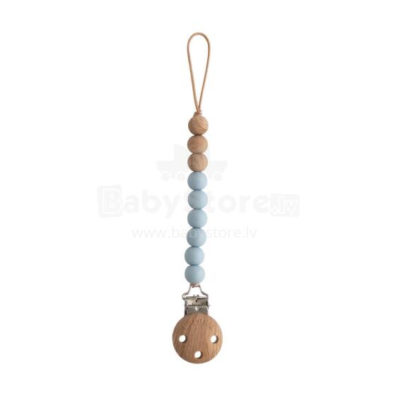 Mushie Silicone Pacifier Clip Eva Art.2090043 Cloud Pacifier holder