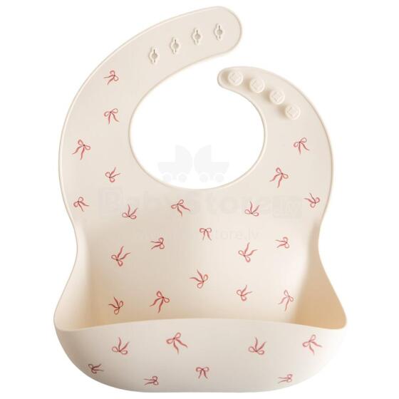 Mushie Silicone Bib Art.102069 Silikona priekšautiņš