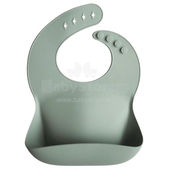 Mushie Silicone Bib Art.2500031 Blue  Детский слюнявчик из 100% высококачественного силикона