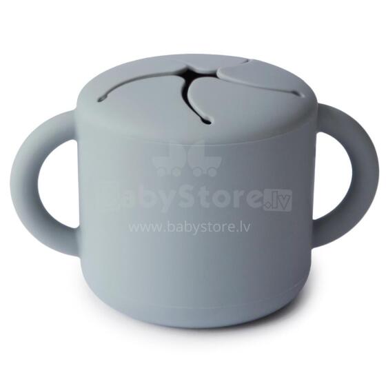 Mushie Snack Cup Silicone  Art.2340194 Silicone container with Click Lock