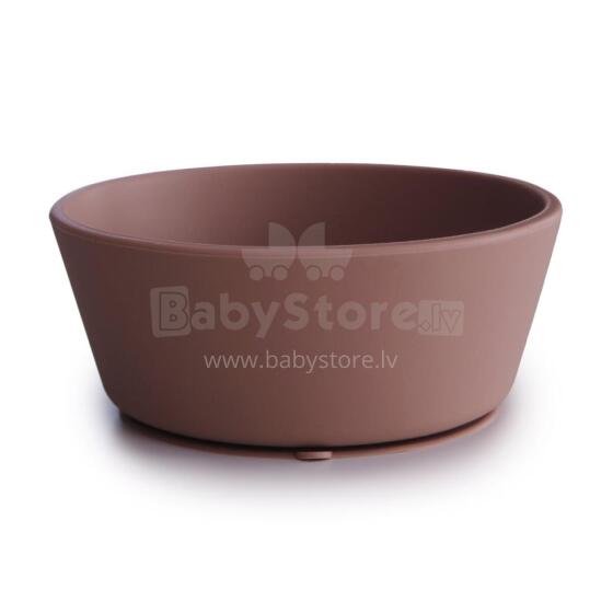 Mushie Silicone Suction Bowl Art.2330047 Silikona bļodiņa ar piesūcekni