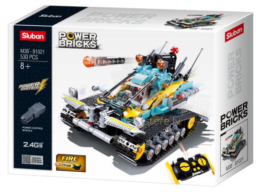 Sluban konstruktors, RC vadāma automašīna Scorpio, 530 det.