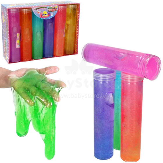MASA MAGICZNA SLIME BROKATOWA
