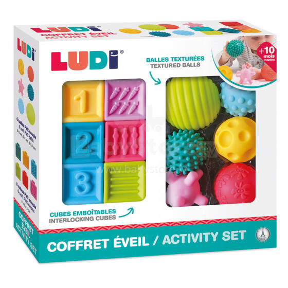 Набор раннего обучения LUDI - Шары и Кубики