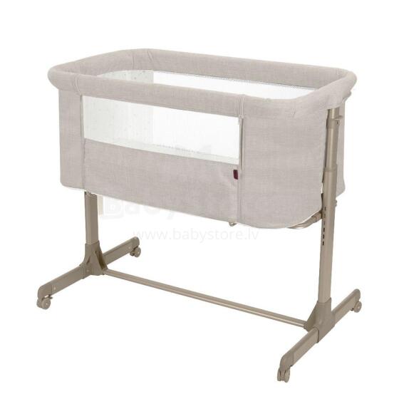 Bērnu gultiņa Luna CRL-16501 Zīda bežā