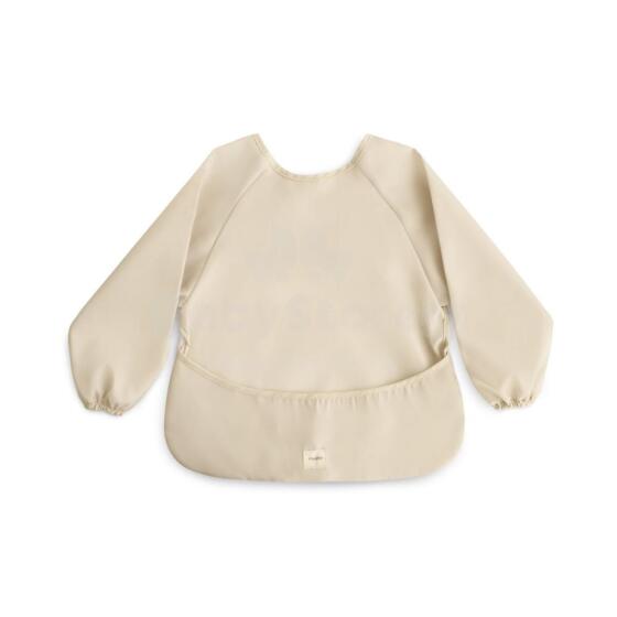 Mushie Long Sleeve Bib Art.101479 Fog Bērnu lacīte / priekšautiņš ar rociņām