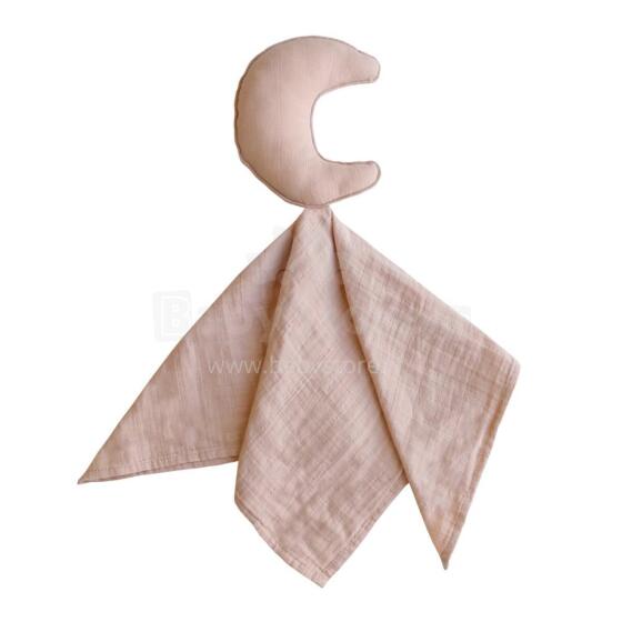 Mushie Lovey Cuddle Blanket Art. 2190467 Blush Mīksta miega lupatiņa