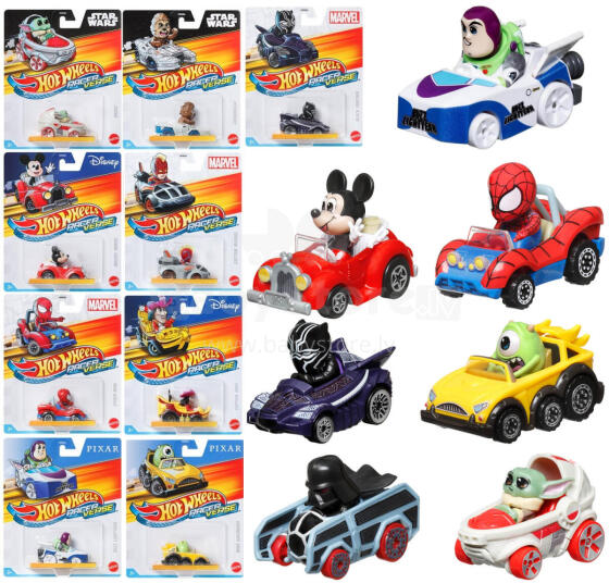 AUTO HOT WHEELS RACER VERSE 1:64 MIX