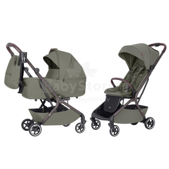 Bērnu ratiņi 2in1 CARRELLO Magia CRL-6555 Maltas zaļš