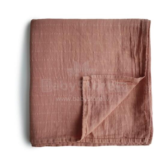 Mushie Muslin Swaddle Art.2200202 Birch