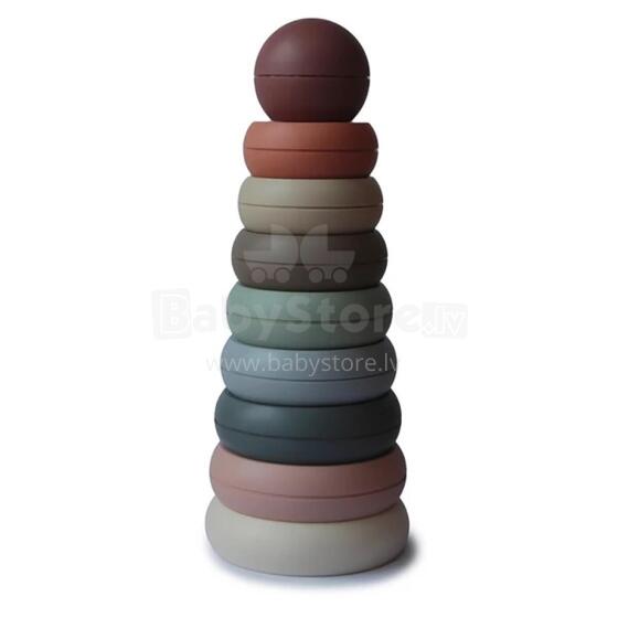 Mushie  Ringtower Art.2420230 Children's pyramid