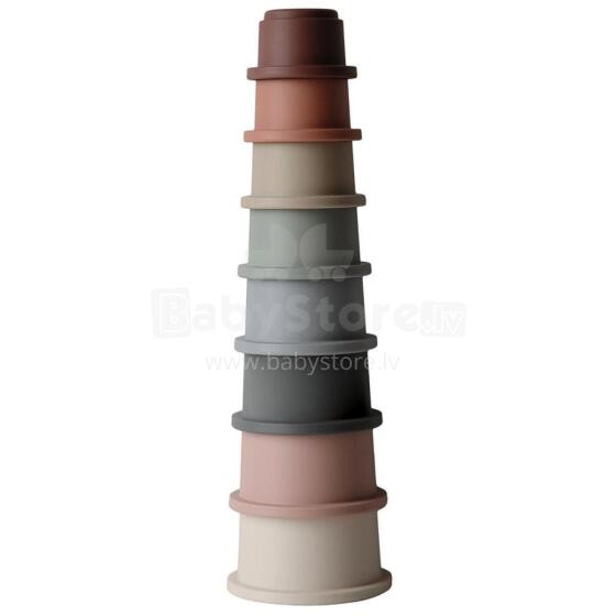 Mushie Stacking Cup Art.2400230 Original pyramid of cups