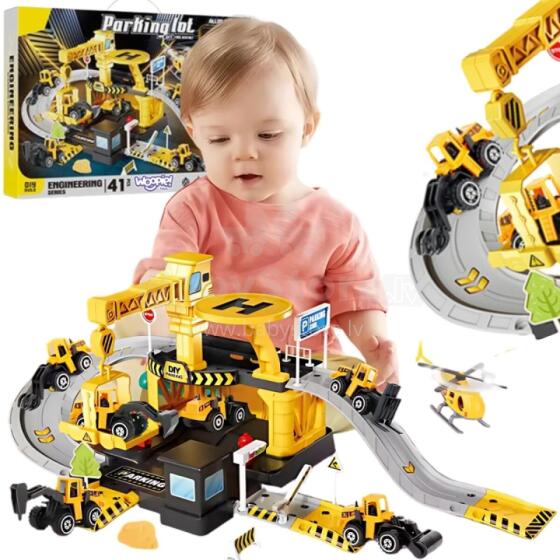 WOOPIE Garage Parking Road Works 41pcs