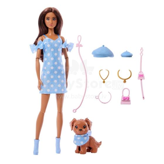 Barbie® stiilsed sõbrad Brünett nukk