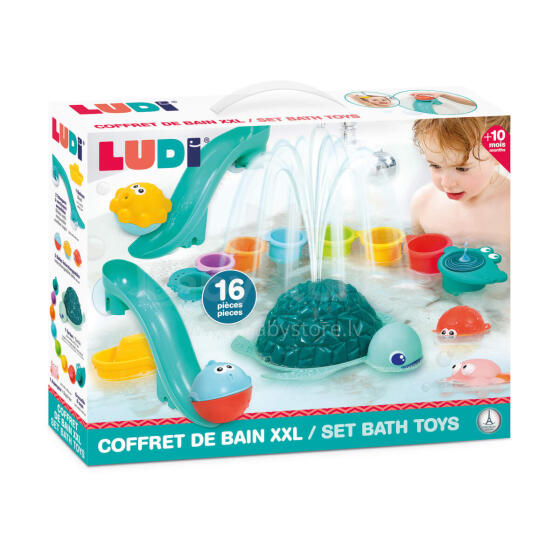 Игровой набор для ванной LUDI XXL