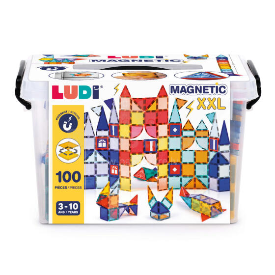 LUDI magnētiskais konstruktors XXL