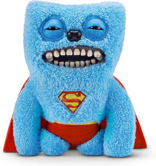 Fuggler x DC by ZURU Funny Ugly Monster Plush Collectible Toy - Superman, kids soft toy