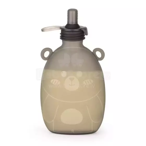 Haakaa Happy Bear Silicone Goody Pouch Art.MHK168 Силиконовый контейнер для  воды, пюре, соков 500мл