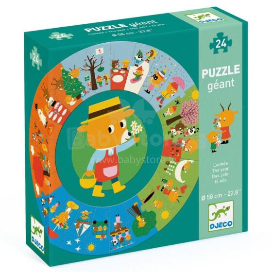 Giant puzzles - The year