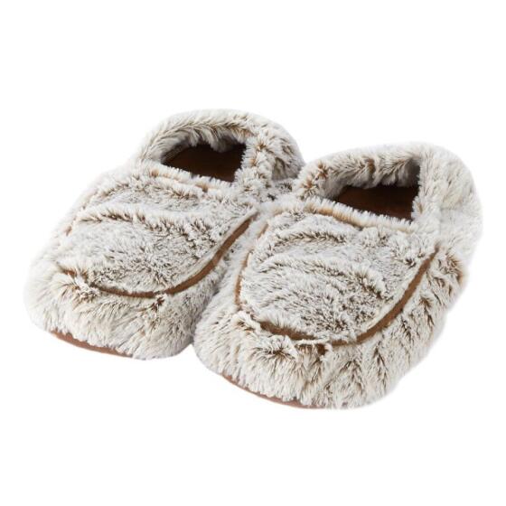 Warmies - Heatable Slippers - Beige Marshmallow
