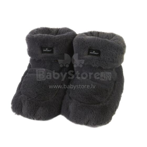 Warmies - Heatable Luxury Boots - Steel Grey