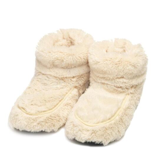Warmies - Heatable Boots - Cream