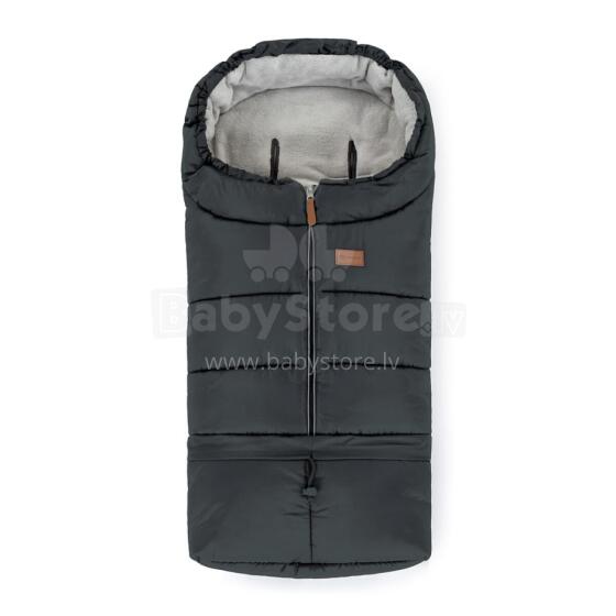 PETITE&MARS 531995 Winter Sleeping Bag Jibot 3in1 Charcoal Grey