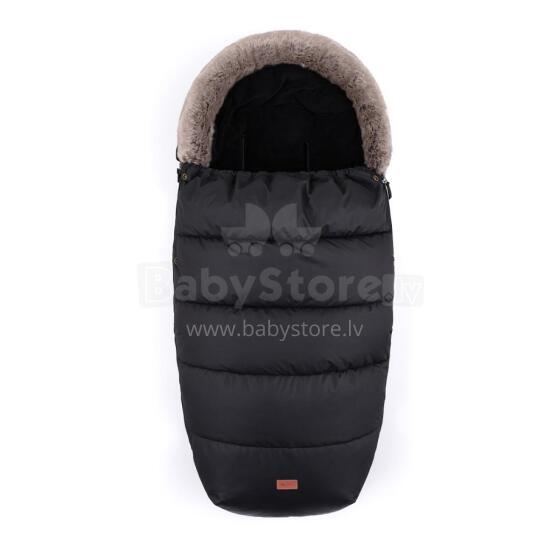 PETITE&MARS 534825 Winter Sleeping Bag Comfy 4in1 Forever Black