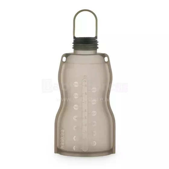 Haakaa Silicone Milk Storage Bag Art.MHK085 vairākkārt lietojams saspiežamais konteineris  ,1 gab,260ml