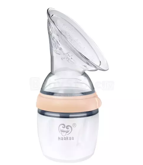 Haakaa Breast Pump Gen.3 Art.MHK039-P Peach  Mолокоотсос для сбора грудного молока,160мл