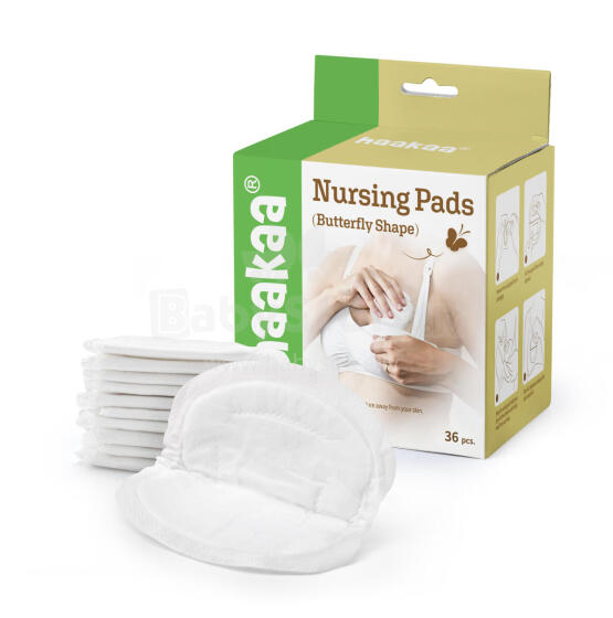 Haakaa Nursing Pads Art.MHK001-B Krūštura ielikņi 36 gb