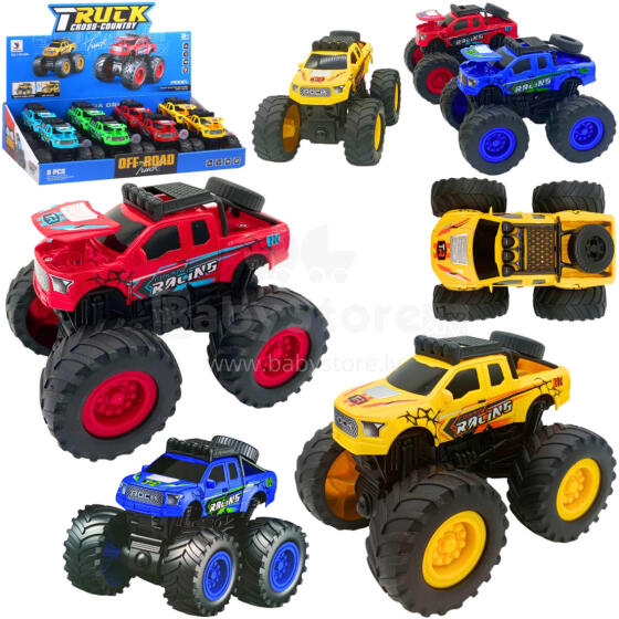 AUTO MONSTER TRUCK ZE ŚWIATŁO I DŹWIĘK